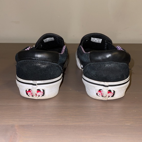 Vans “Nightmare Before Christmas” Black Suede Sneakers - Women’s Size 5.5 - Picture 7 of 10